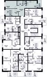 Планировка 2-комнатной квартиры, 55,53 м2