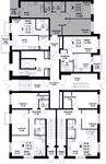 Планировка 2-комнатной квартиры, 55,78 м2