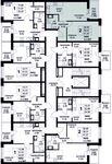 Планировка 2-комнатной квартиры, 41,27 м2