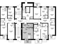 Планировка квартиры студии, 31,4 м2
