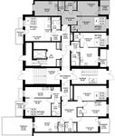 Планировка 2-комнатной квартиры, 57,34 м2
