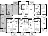 Планировка 3-комнатной квартиры, 70,65 м2