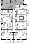 Планировка 2-комнатной квартиры, 59,76 м2
