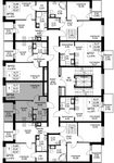 Планировка 1-комнатной квартиры, 33,07 м2