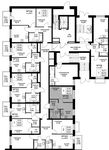 Планировка 1-комнатной квартиры, 28,55 м2