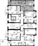 Планировка 2-комнатной квартиры, 55,81 м2