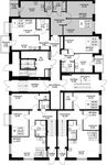 Планировка 2-комнатной квартиры, 55,81 м2