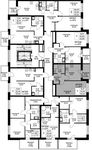 Планировка 1-комнатной квартиры, 35,45 м2