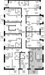 Планировка 2-комнатной квартиры, 41,86 м2