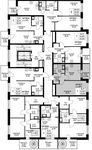 Планировка 1-комнатной квартиры, 34,89 м2
