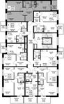Планировка 2-комнатной квартиры, 55,63 м2