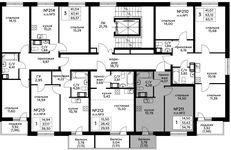 Планировка 1-комнатной квартиры, 34,76 м2