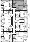 Планировка 2-комнатной квартиры, 41,27 м2