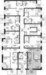 Планировка 2-комнатной квартиры, 41,71 м2