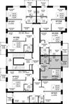 Планировка 1-комнатной квартиры, 31,95 м2