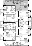 Планировка 2-комнатной квартиры, 54,94 м2