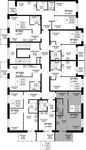 Планировка 2-комнатной квартиры, 41,86 м2