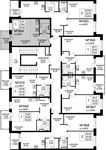 Планировка квартиры студии, 29,06 м2