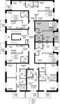 Планировка 1-комнатной квартиры, 35,88 м2