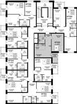 Планировка 2-комнатной квартиры, 44,47 м2