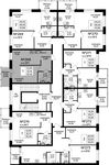 Планировка 1-комнатной квартиры, 33,42 м2