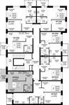 Планировка 1-комнатной квартиры, 33,43 м2