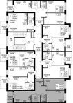 Планировка 2-комнатной квартиры, 55,25 м2