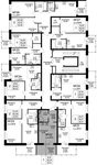 Планировка квартиры студии, 22,11 м2