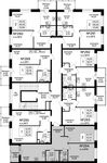 Планировка 2-комнатной квартиры, 55,1 м2