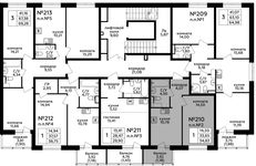 Планировка 1-комнатной квартиры, 34,83 м2