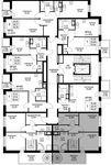 Планировка 3-комнатной квартиры, 89,3 м2