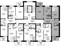 Планировка 3-комнатной квартиры, 70,3 м2
