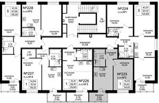 Планировка 1-комнатной квартиры, 34,83 м2