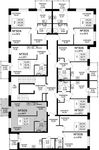 Планировка 1-комнатной квартиры, 33,43 м2