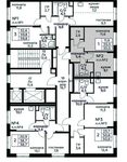 Планировка 1-комнатной квартиры, 33 м2