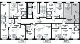 Планировка 1-комнатной квартиры, 40,6 м2