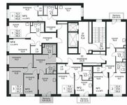 Планировка 3-комнатной квартиры, 65,7 м2
