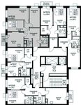 Планировка 3-комнатной квартиры, 64,8 м2