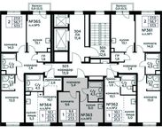 Планировка 1-комнатной квартиры, 27,3 м2