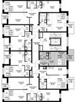 Планировка квартиры студии, 23,5 м2