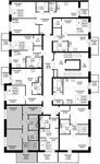 Планировка 4-комнатной квартиры, 90,81 м2