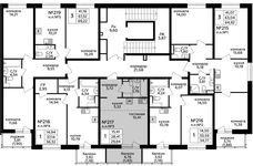 Планировка квартиры студии, 29,93 м2