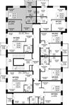 Планировка 2-комнатной квартиры, 41,66 м2