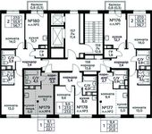 Планировка квартиры студии, 22,1 м2