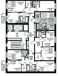 Планировка квартиры студии, 25,5 м2