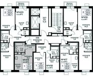 Планировка квартиры студии, 22,2 м2
