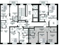 Планировка 2-комнатной квартиры, 50,6 м2