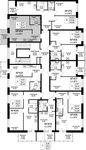 Планировка 1-комнатной квартиры, 33,43 м2