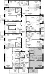 Планировка 4-комнатной квартиры, 80,47 м2