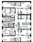 Планировка 1-комнатной квартиры, 26,9 м2